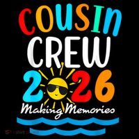 Cousin Crew Making Memories 2026 Vacation Women's Hoodie thumb 2