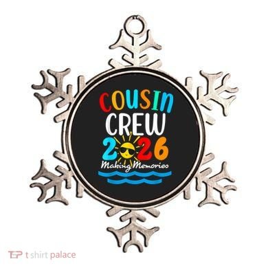 Cousin Crew Making Memories 2026 Vacation Ornament