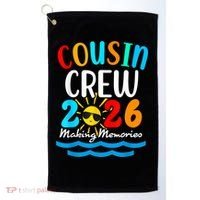 Cousin Crew Making Memories 2026 Vacation Golf Towel thumb 0