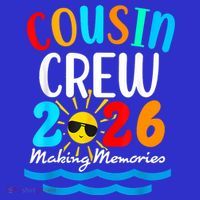 Cousin Crew Making Memories 2026 Vacation Long Sleeve Shirt thumb 2