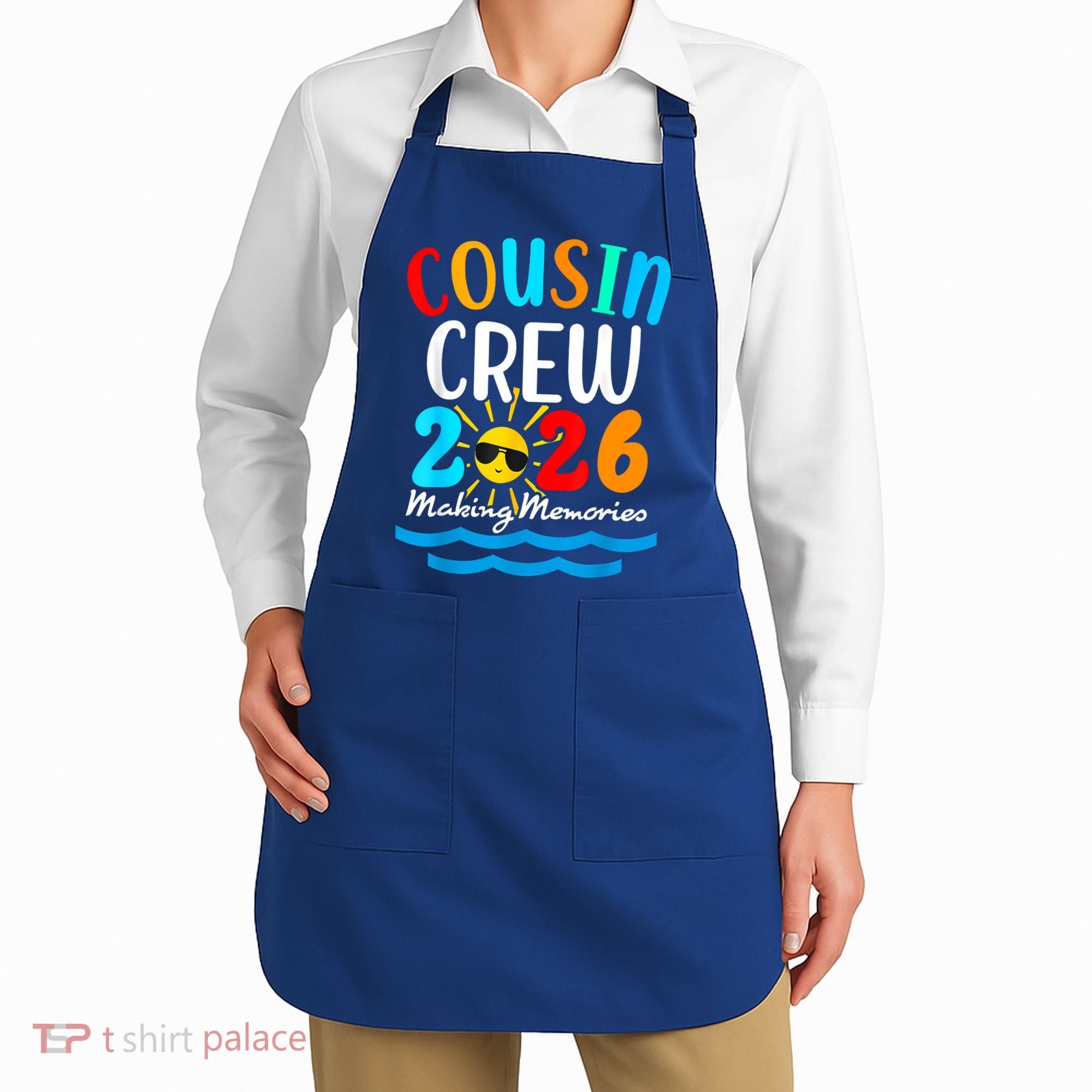 Cousin Crew Making Memories 2026 Vacation Apron