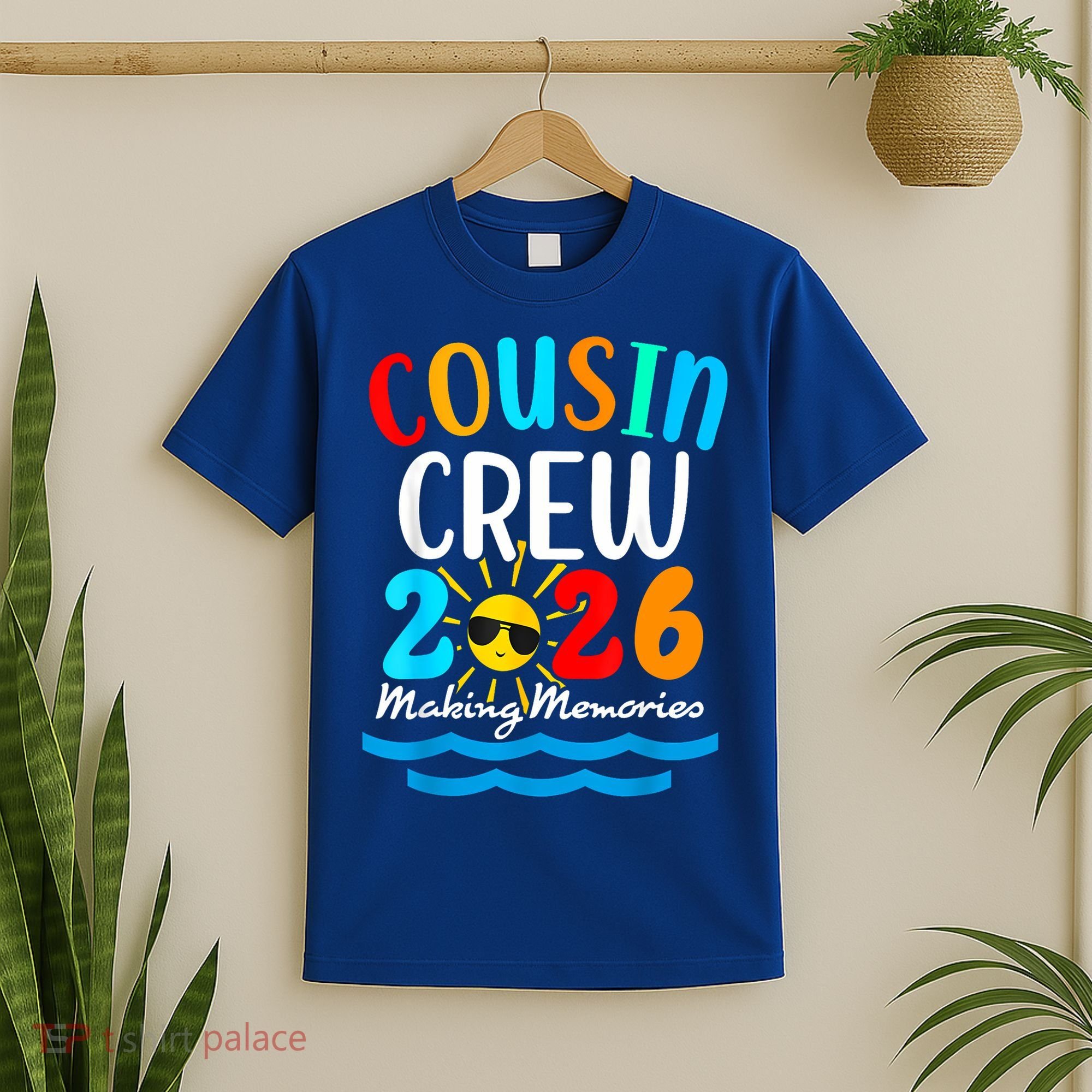Cousin Crew Making Memories 2026 Vacation T-Shirt