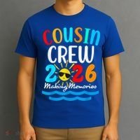 Cousin Crew Making Memories 2026 Vacation T-Shirt thumb 3