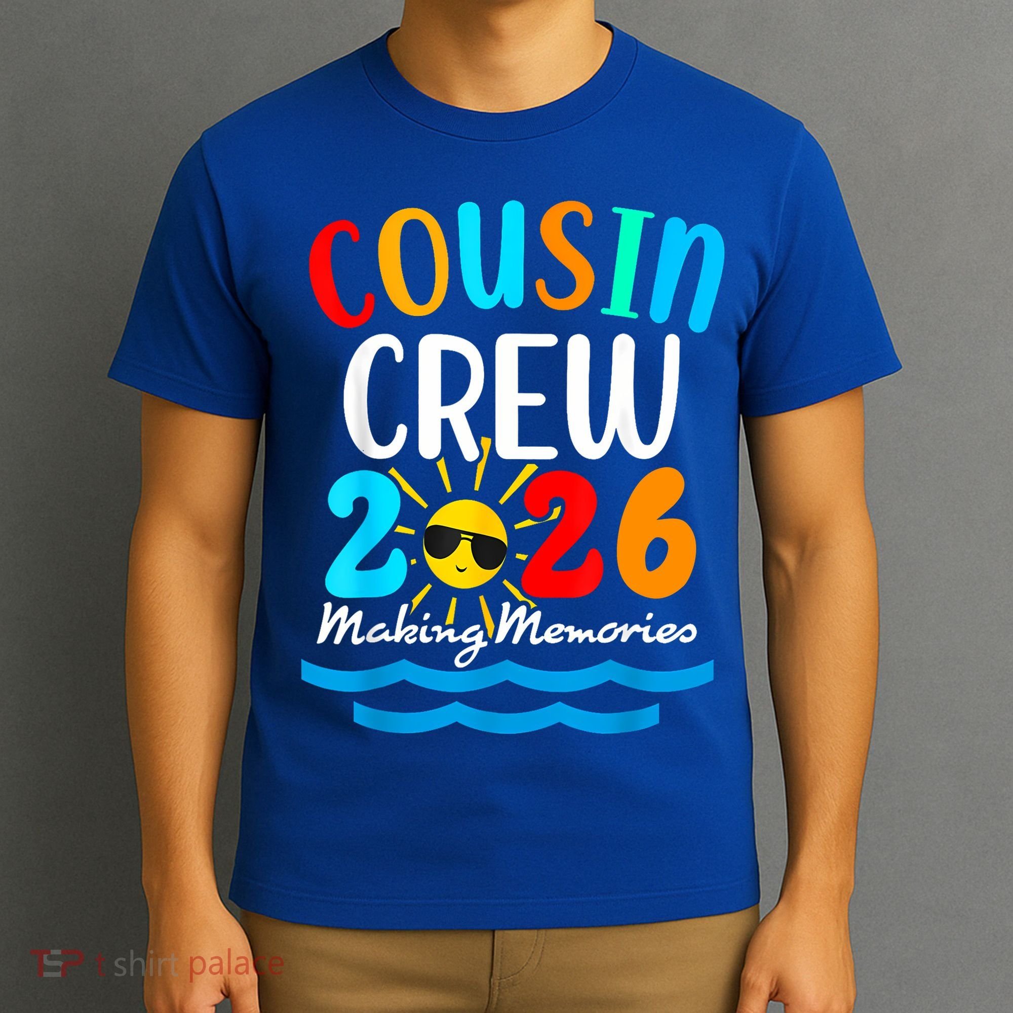 Cousin Crew Making Memories 2026 Vacation T-Shirt