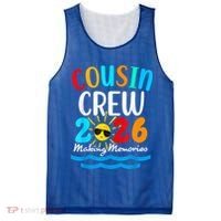 Cousin Crew Making Memories 2026 Vacation Mesh Reversible Basketball Jersey Tank thumb 0