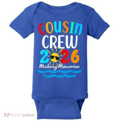 Cousin Crew Making Memories 2026 Vacation Baby Bodysuit