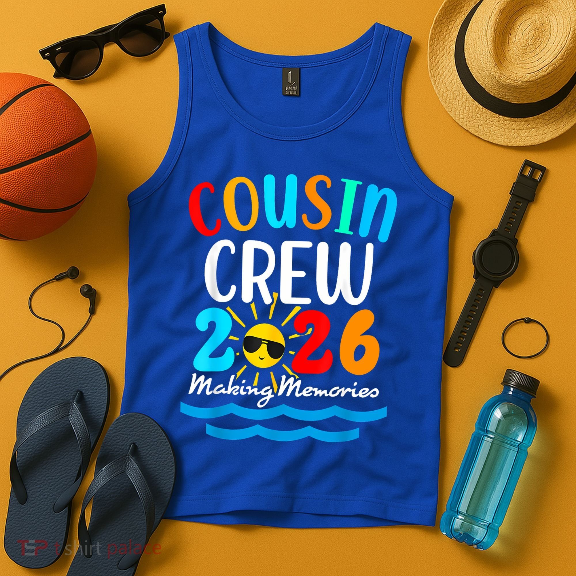 Cousin Crew Making Memories 2026 Vacation Tank Top