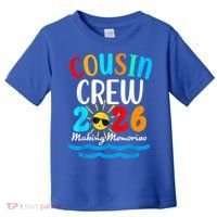 Cousin Crew Making Memories 2026 Vacation Toddler T-Shirt thumb 0