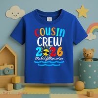 Cousin Crew Making Memories 2026 Vacation Toddler T-Shirt thumb 3