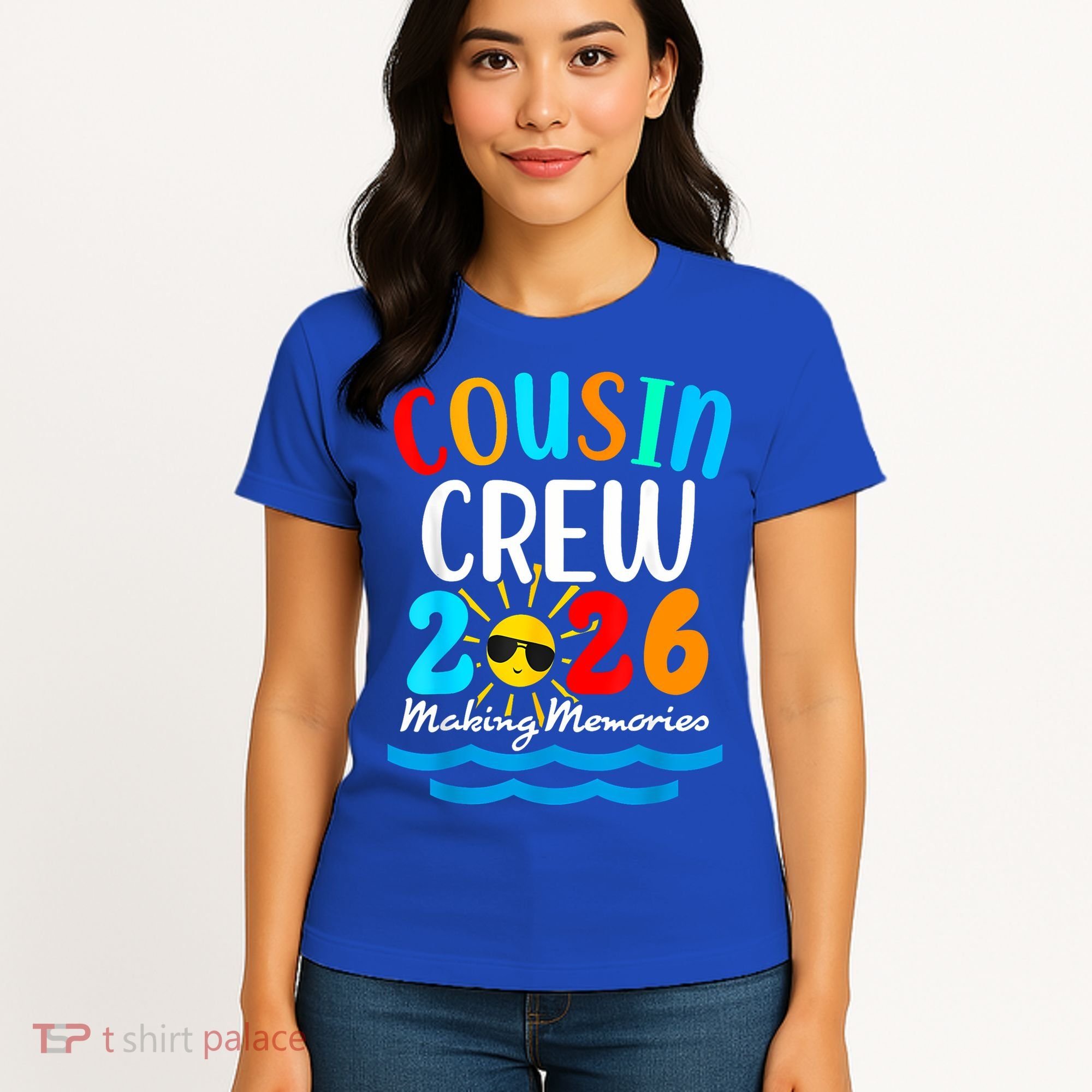 Cousin Crew Making Memories 2026 Vacation Women's T-Shirt