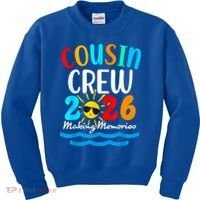 Cousin Crew Making Memories 2026 Vacation Kids Sweatshirt thumb 0