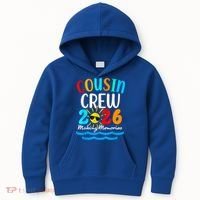 Cousin Crew Making Memories 2026 Vacation Kids Hoodie thumb 0