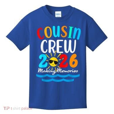 Cousin Crew Making Memories 2026 Vacation Kids T-Shirt