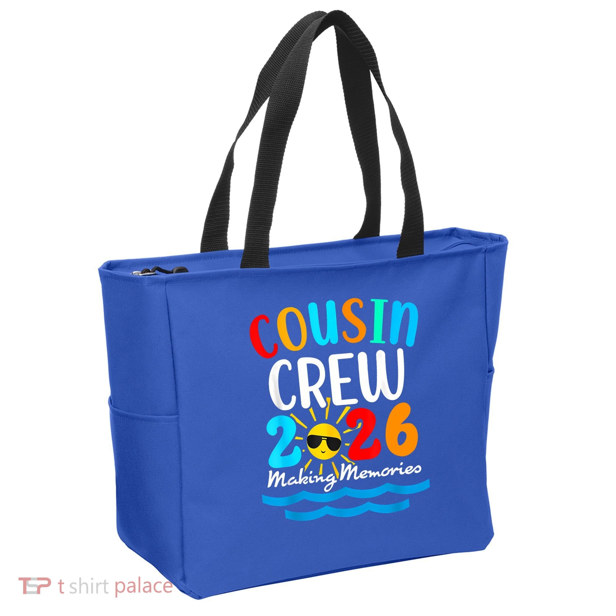 Cousin Crew Making Memories 2026 Vacation Tote Bag