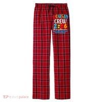 Cousin Crew Making Memories 2026 Vacation Men's Flannel Plaid Pajama Pants thumb 0