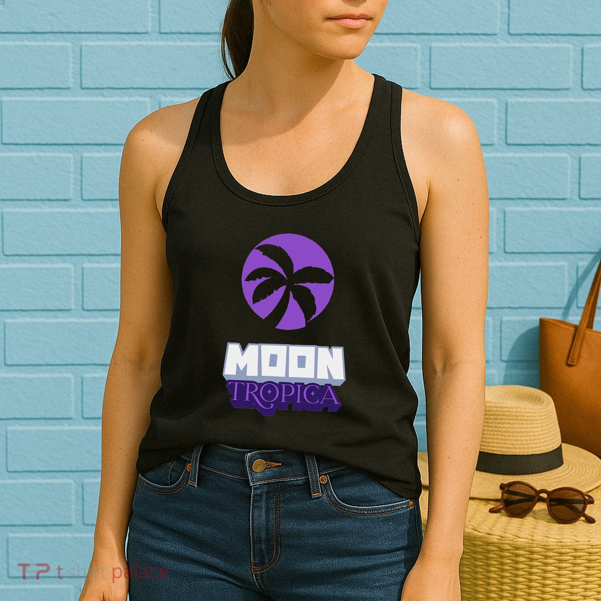Cah Crypto Moon Tropica Crypto Moon Tropica Women's Tank Top