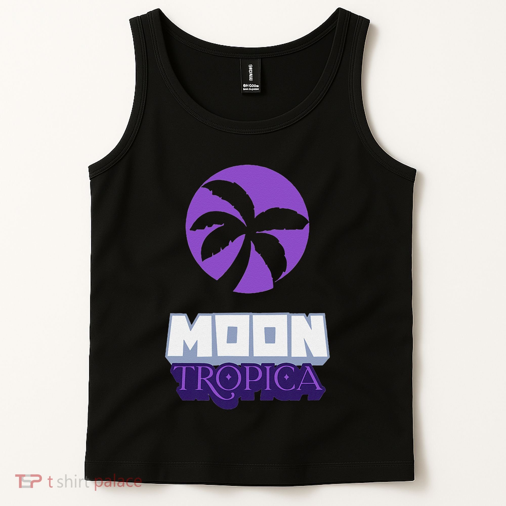 Cah Crypto Moon Tropica Crypto Moon Tropica Tank Top