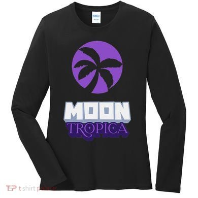 Cah Crypto Moon Tropica Crypto Moon Tropica Women's Long Sleeve Shirt