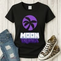 Cah Crypto Moon Tropica Crypto Moon Tropica Women's T-Shirt thumb 3