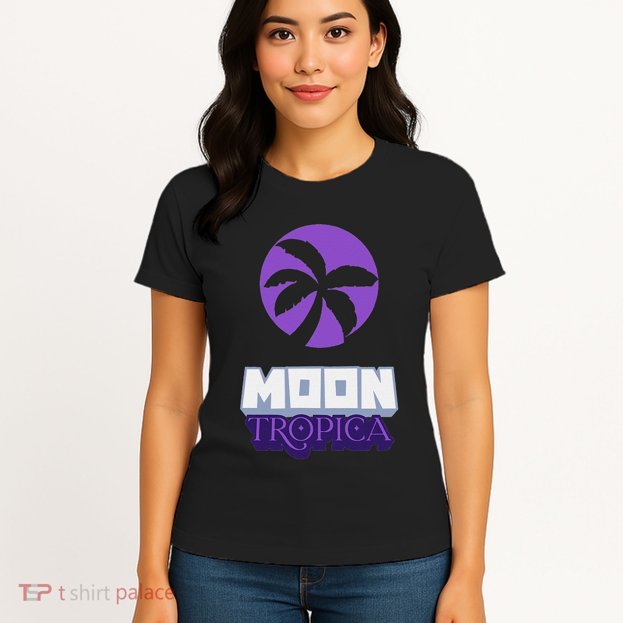 Cah Crypto Moon Tropica Crypto Moon Tropica Women's T-Shirt