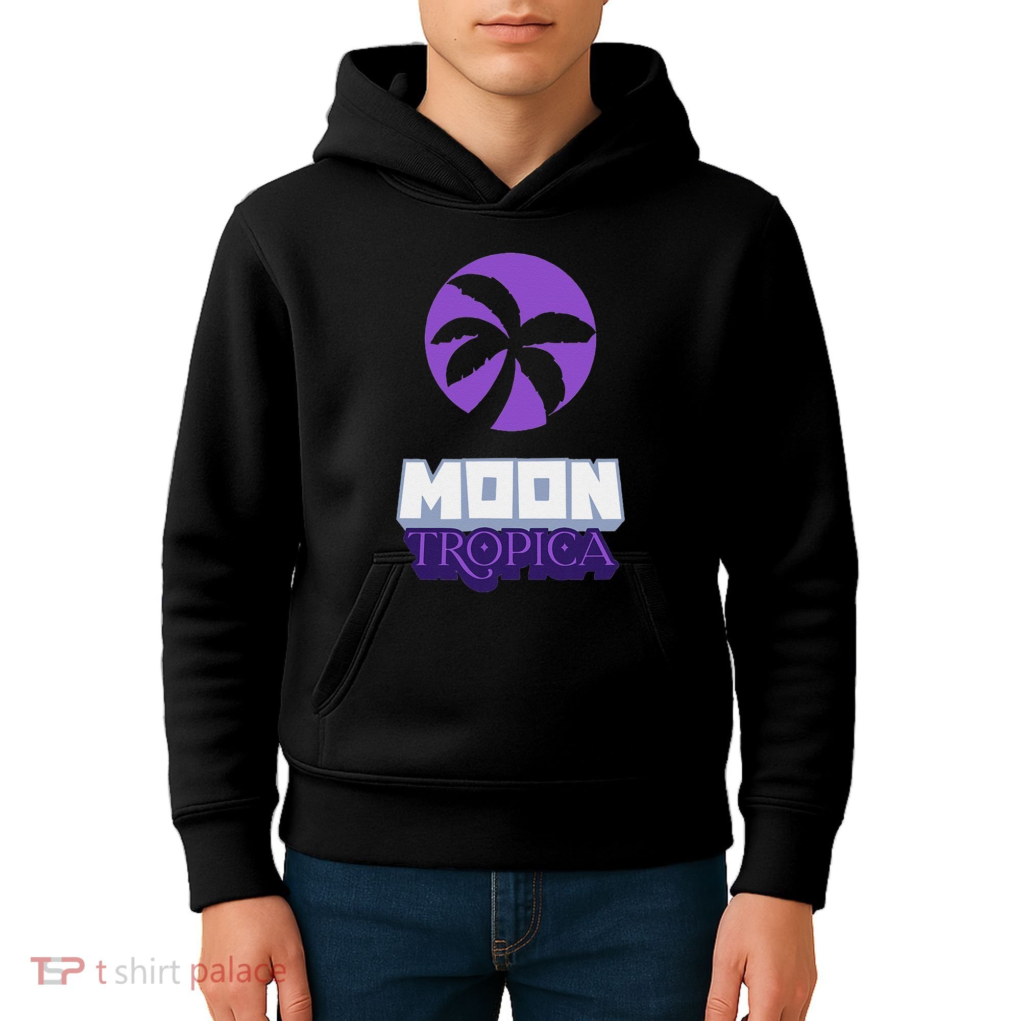 Cah Crypto Moon Tropica Crypto Moon Tropica Kids Hoodie
