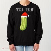 Christmas Couple Matching Tickle My Pickle Women's Sweatshirt thumb 0