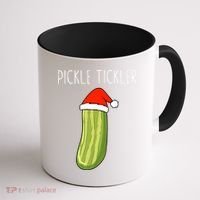 Christmas Couple Matching Tickle My Pickle Coffee Mug thumb 1