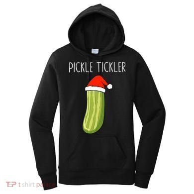 Christmas Couple Matching Tickle My Pickle Women's Hoodie