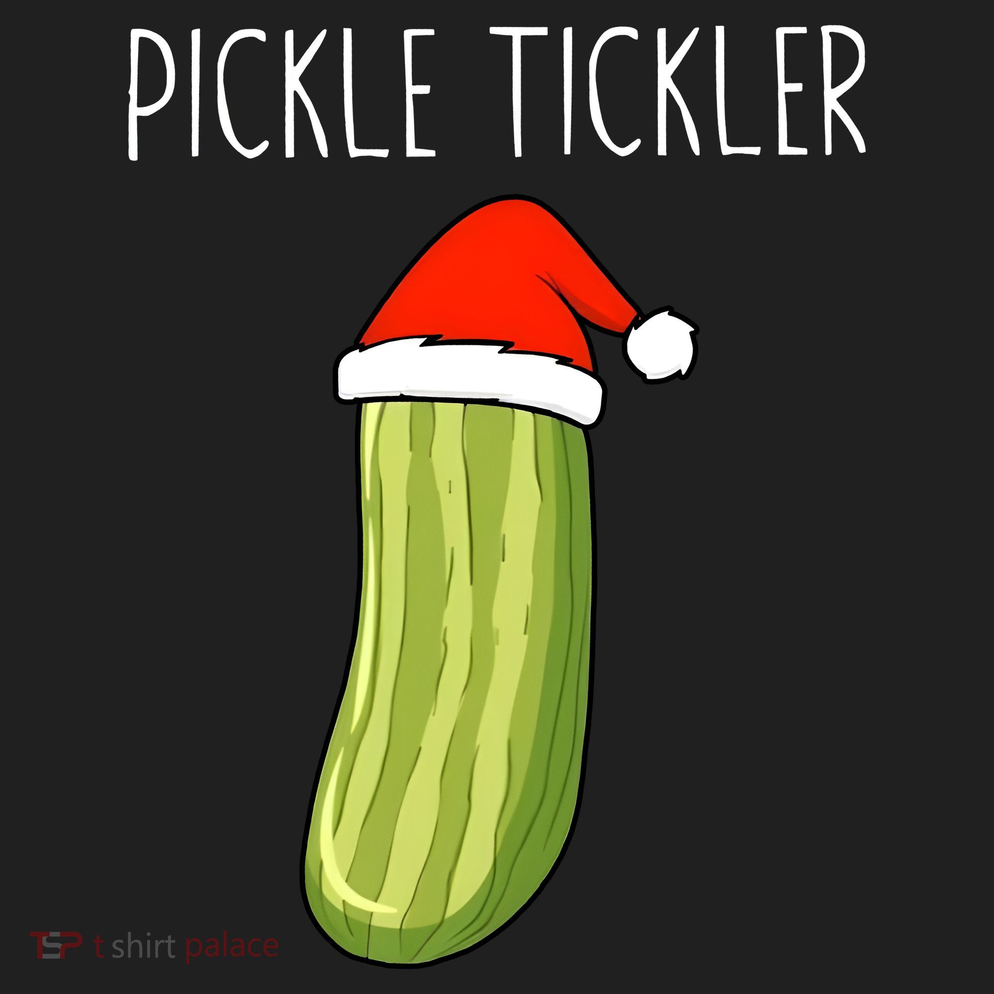 Christmas Couple Matching Tickle My Pickle Golf Towel