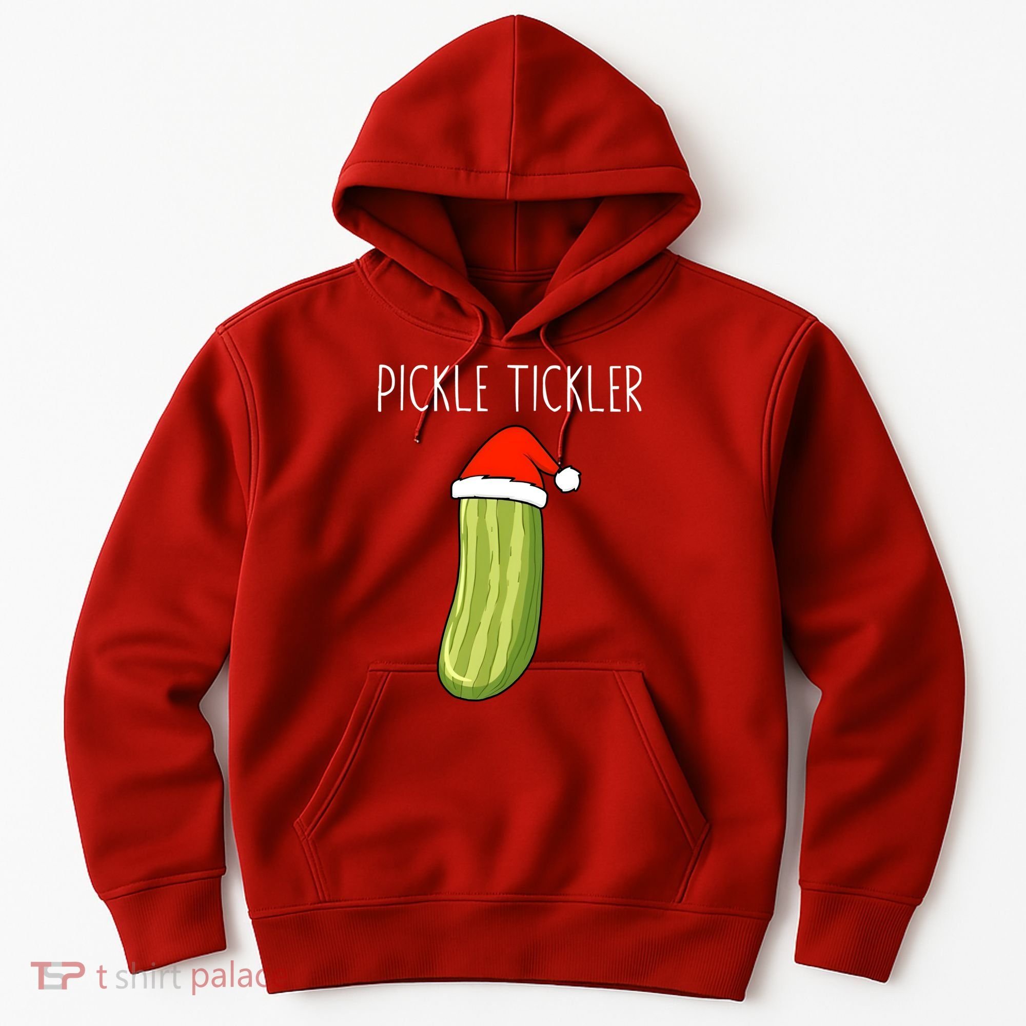 Christmas Couple Matching Tickle My Pickle Hoodie