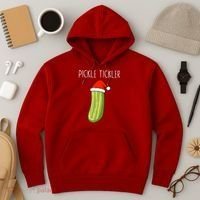 Christmas Couple Matching Tickle My Pickle Hoodie thumb 3