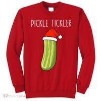 Christmas Couple Matching Tickle My Pickle Sweatshirt thumb 0