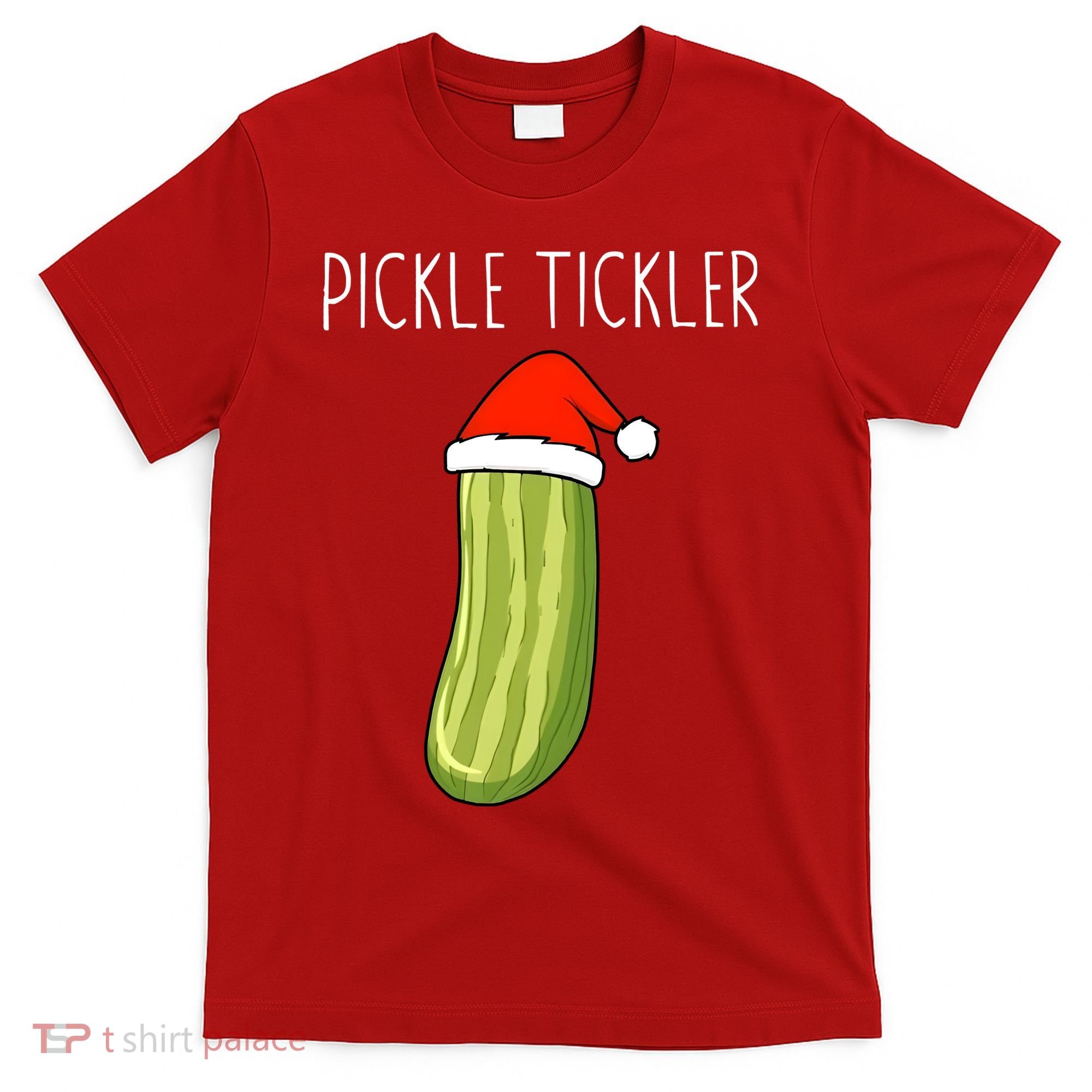 Christmas Couple Matching Tickle My Pickle T-Shirt