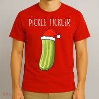 Christmas Couple Matching Tickle My Pickle T-Shirt thumb 3