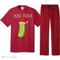 Christmas Couple Matching Tickle My Pickle Pajama Set thumb 0