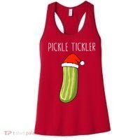 Christmas Couple Matching Tickle My Pickle Women's Tank Top thumb 0