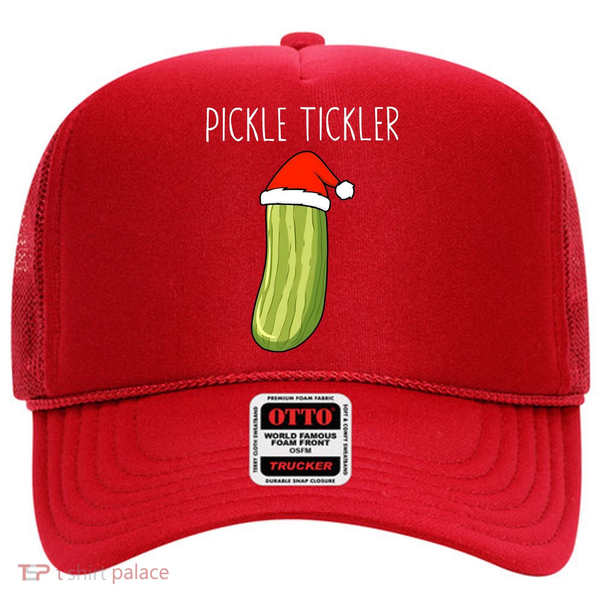 Christmas Couple Matching Tickle My Pickle Hat