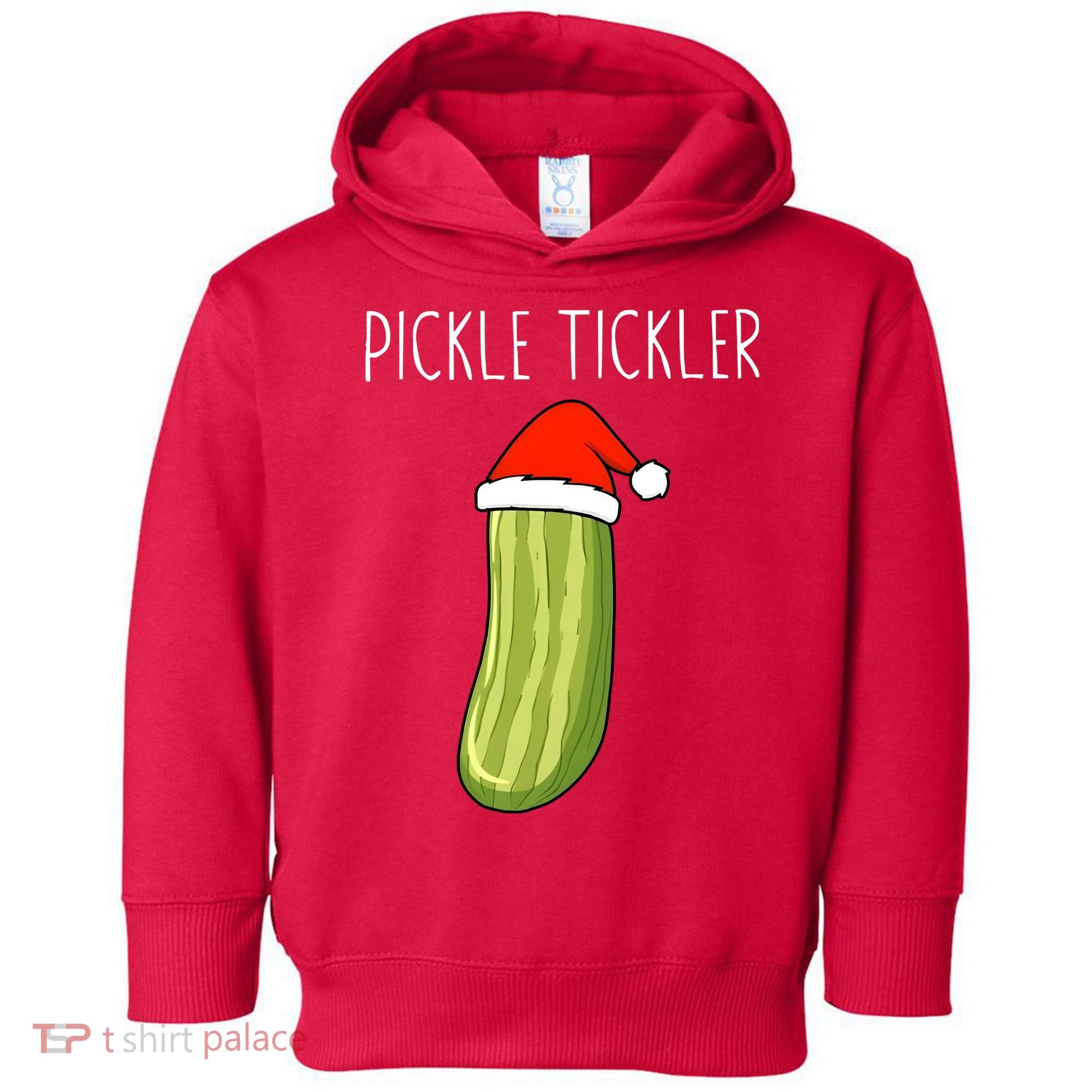 Christmas Couple Matching Tickle My Pickle Toddler Hoodie