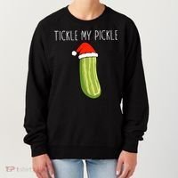 Christmas Couple Matching Tickle My Pickle Women's Sweatshirt thumb 0