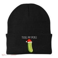 Christmas Couple Matching Tickle My Pickle Beanie thumb 0
