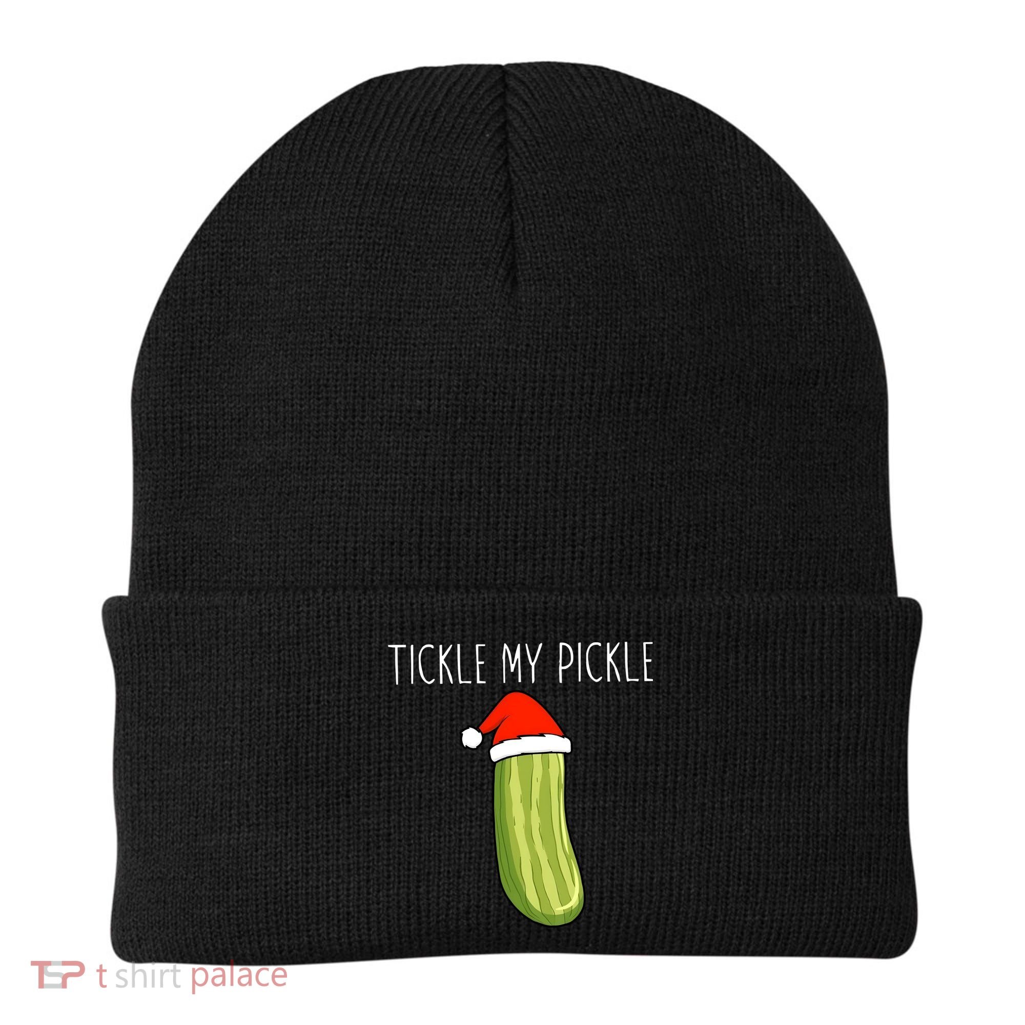 Christmas Couple Matching Tickle My Pickle Beanie