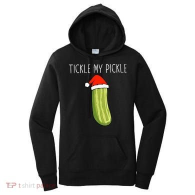 Christmas Couple Matching Tickle My Pickle Women's Hoodie