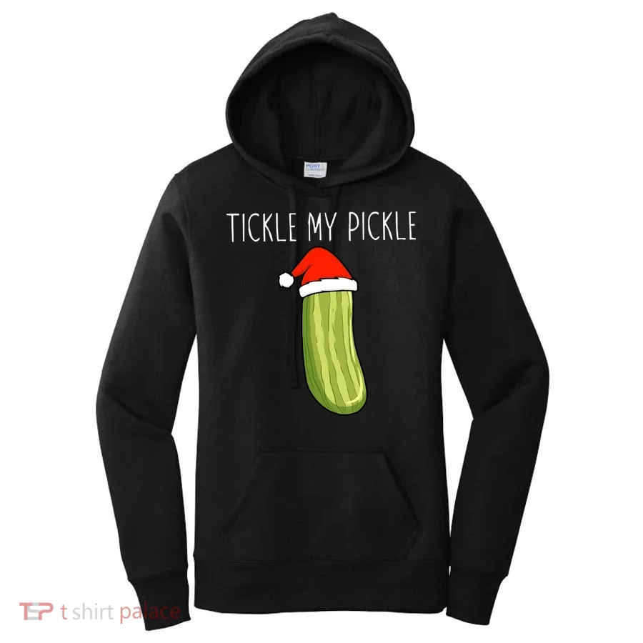 Christmas Couple Matching Tickle My Pickle Women's Hoodie