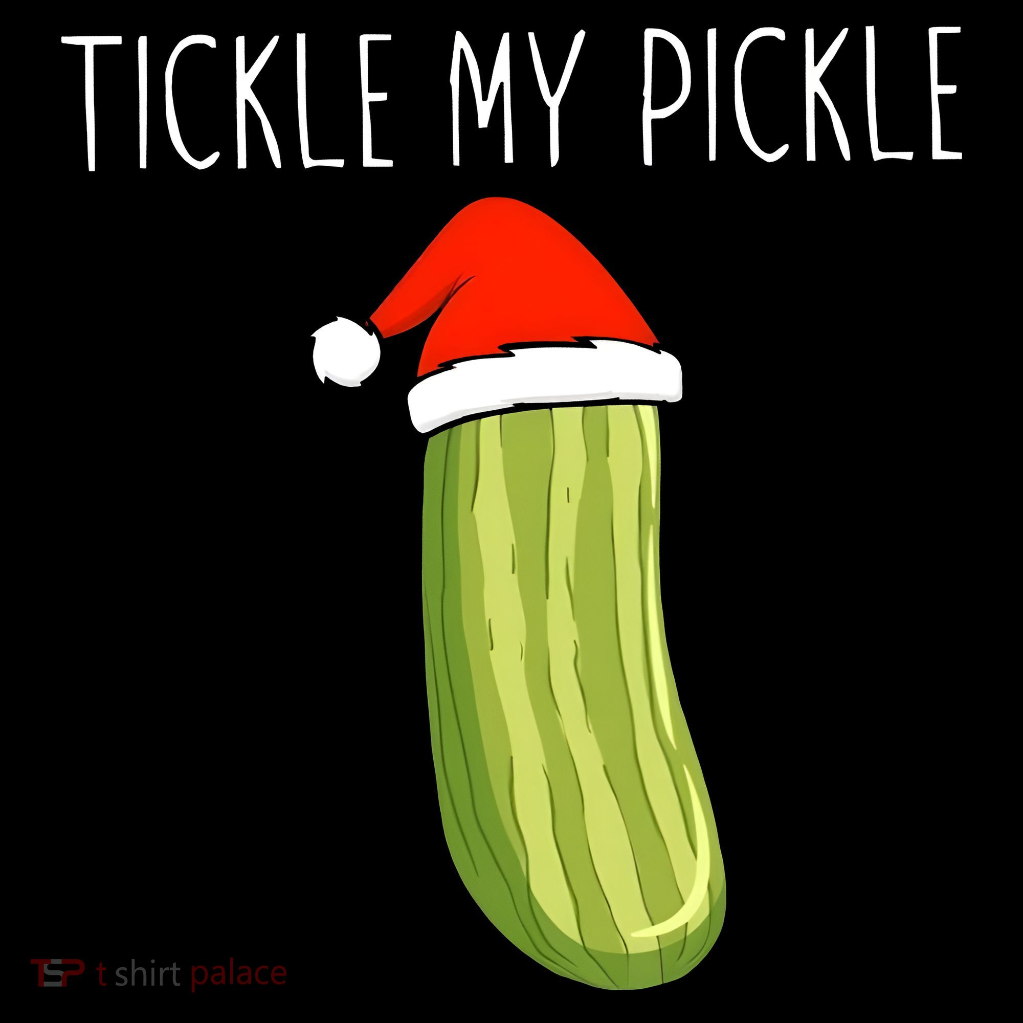 Christmas Couple Matching Tickle My Pickle Women's Hoodie