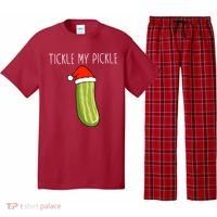 Christmas Couple Matching Tickle My Pickle Pajama Set thumb 0