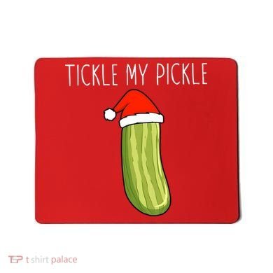 Christmas Couple Matching Tickle My Pickle Mousepad