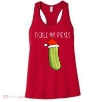 Christmas Couple Matching Tickle My Pickle Women's Tank Top thumb 0