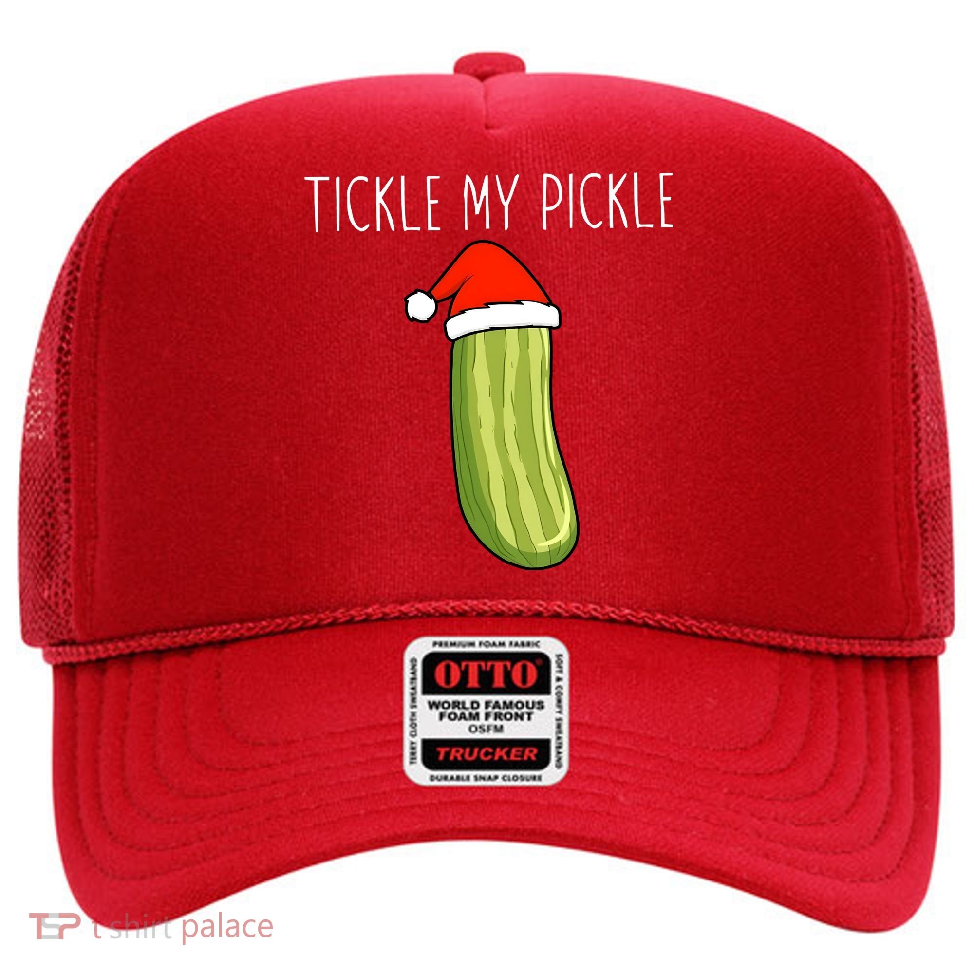 Christmas Couple Matching Tickle My Pickle Hat