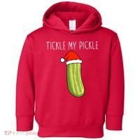 Christmas Couple Matching Tickle My Pickle Toddler Hoodie thumb 0