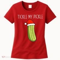 Christmas Couple Matching Tickle My Pickle Women's T-Shirt thumb 0